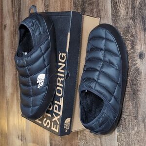 The North Face ThermoBall Traction Mule 5 Slip On All Black Mens Size US 12
